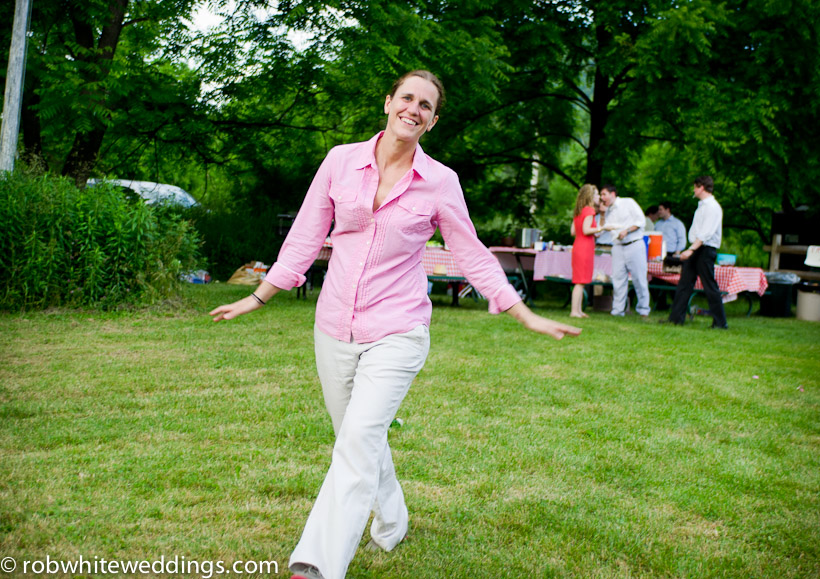 Reception walk